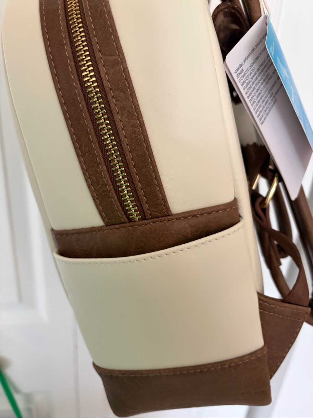 Loungefly Cream Brown Zootopia Character Backpack - Picture 4 of 5